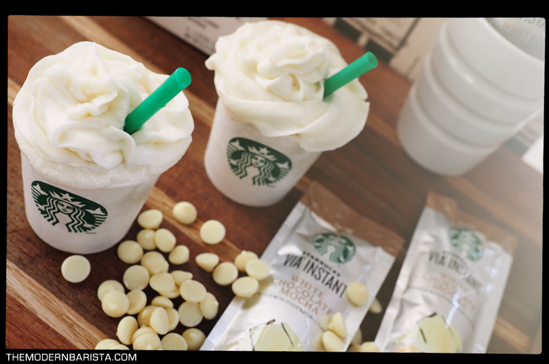 white mocha via latte cupcakes