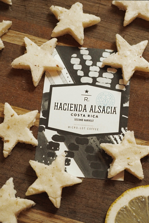 Hacienda Alsacia with lavender goat cheese cookies