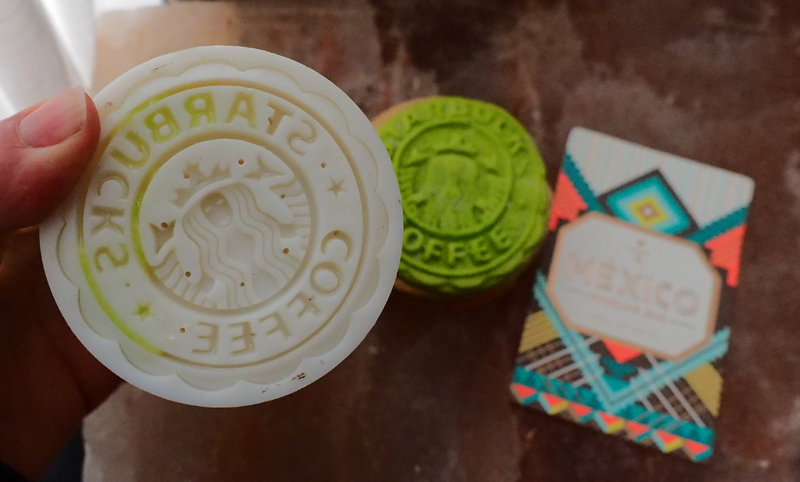 Starbucks mooncake mold