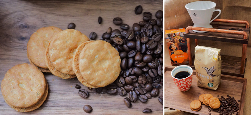Girl Scout Cookies & Starbucks: Do-si-do's + Veranda blend